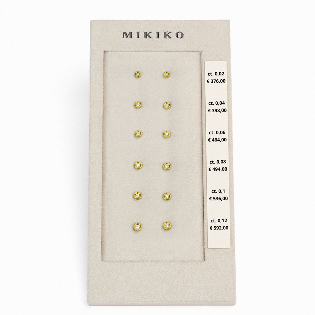 Mikiko packet or o5131 onion 18kt yellow gold 0.02-0.04-0.06-0.08-0.10-0.12 M.LIGHTBOX.67-G