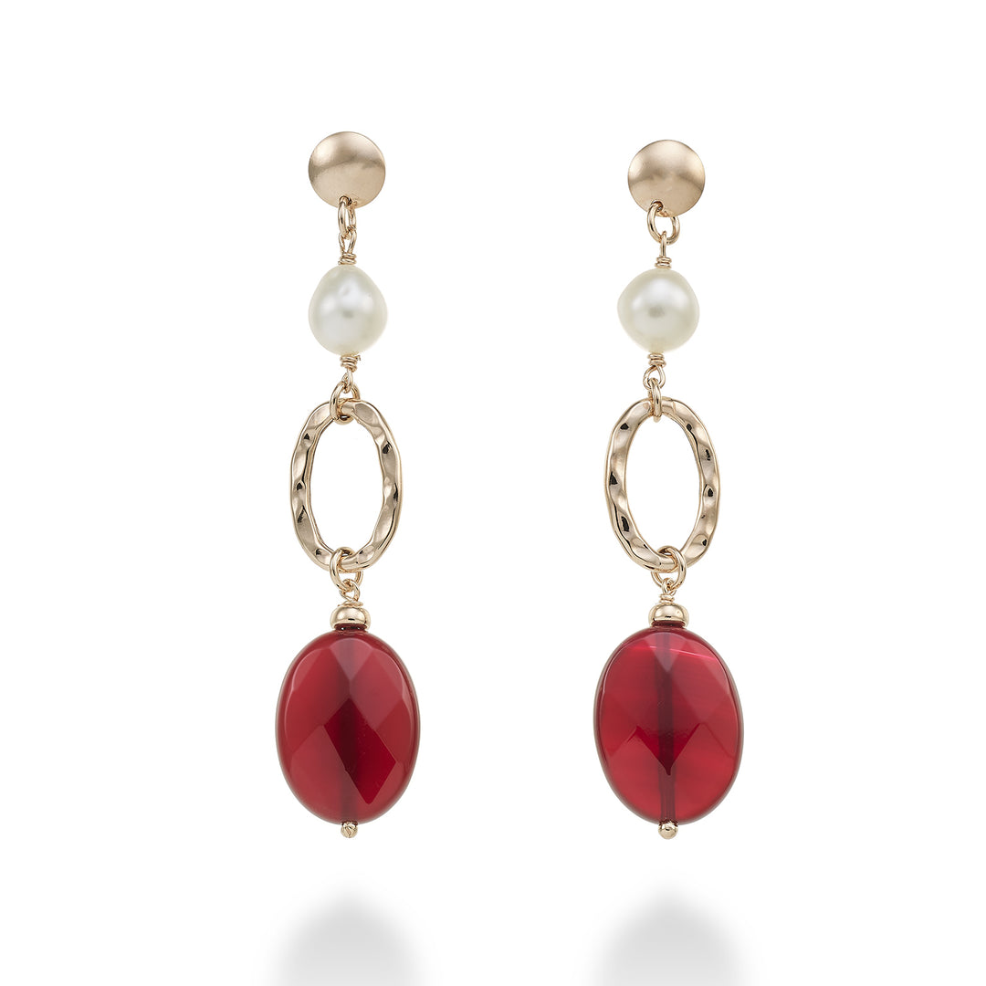 Nihama or ag925 fw bar. 9/10 ruby jade NO7644A3FDBI910