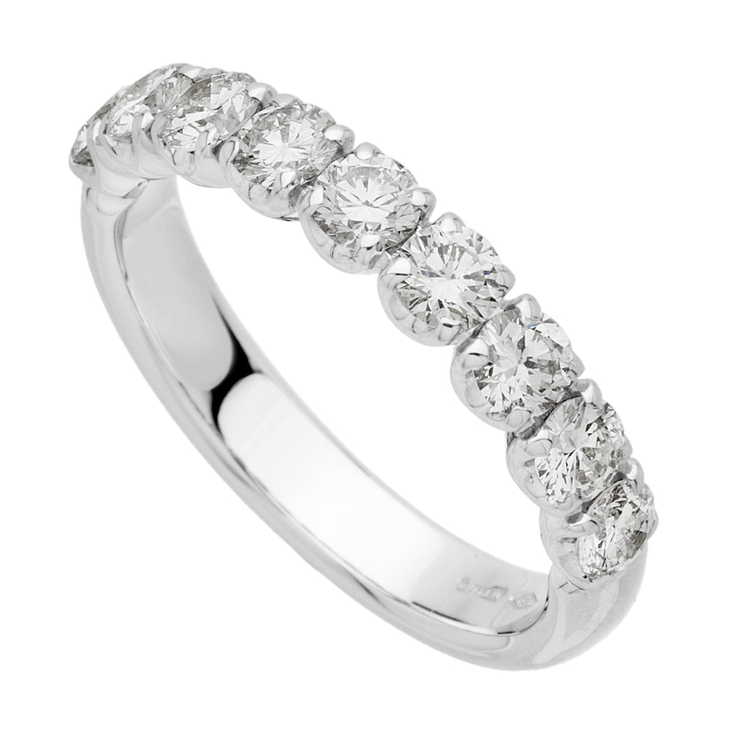 Golay linear riviera ring 9 stones AFP1228-22018110005