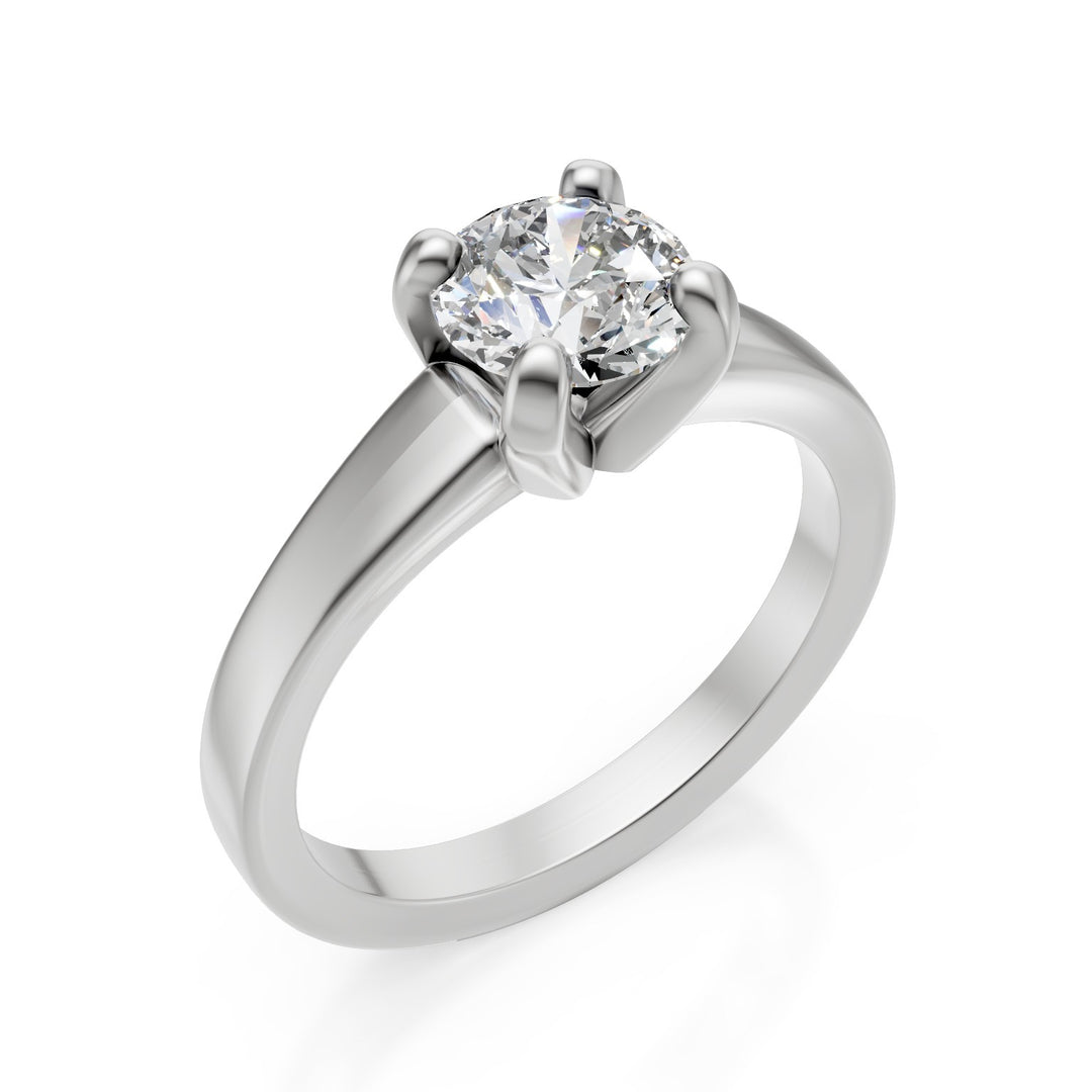 Golay solitaire ring *v* bezel ASL589D-25027110059