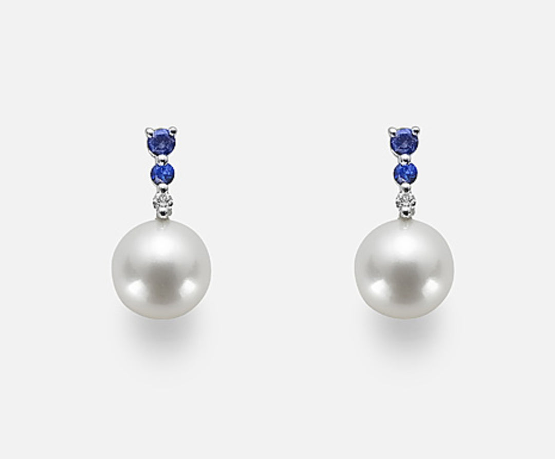 Mikiko or 18k fw 7/7.5 dia ct.0.03 sapphires ct.0.12 MO1496O4FABI070