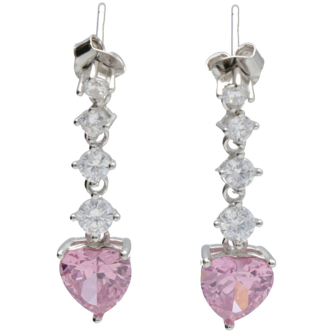 Nihama or ag925 gem swarovski white and pink NO7641A4ROSA000