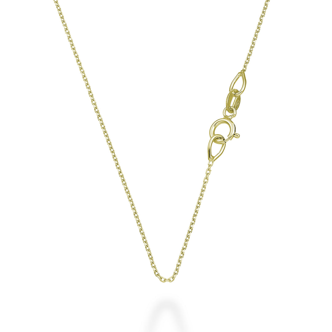 Nihama cat. 18k light with yellow gold ring 42 cm NXE2006O10000-42