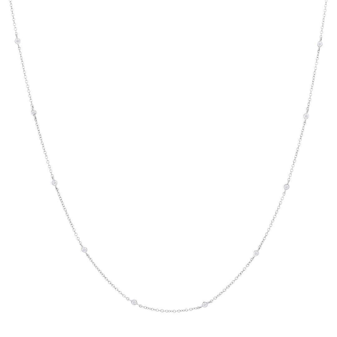 Golay tiffany choker 8 settings of 3 mm 42cm GTIF8DI3-20015110046