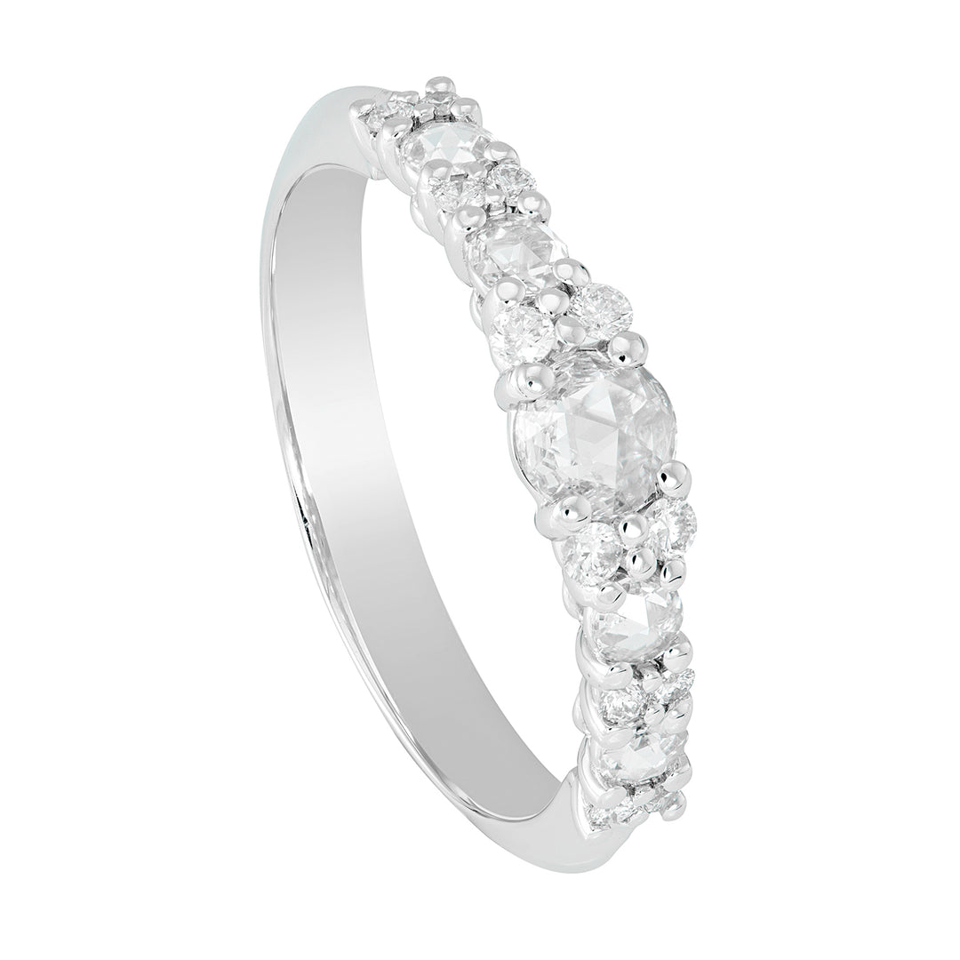 Golay rosecut ring 5 stones AR5S007050DI-17282110131
