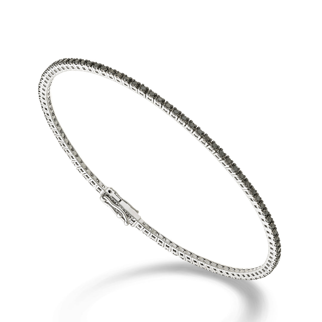 Golay br tennis 18k diam. black white gold 1.03 ct. 17.2 cm - 94 settings GBTF0011BKO4