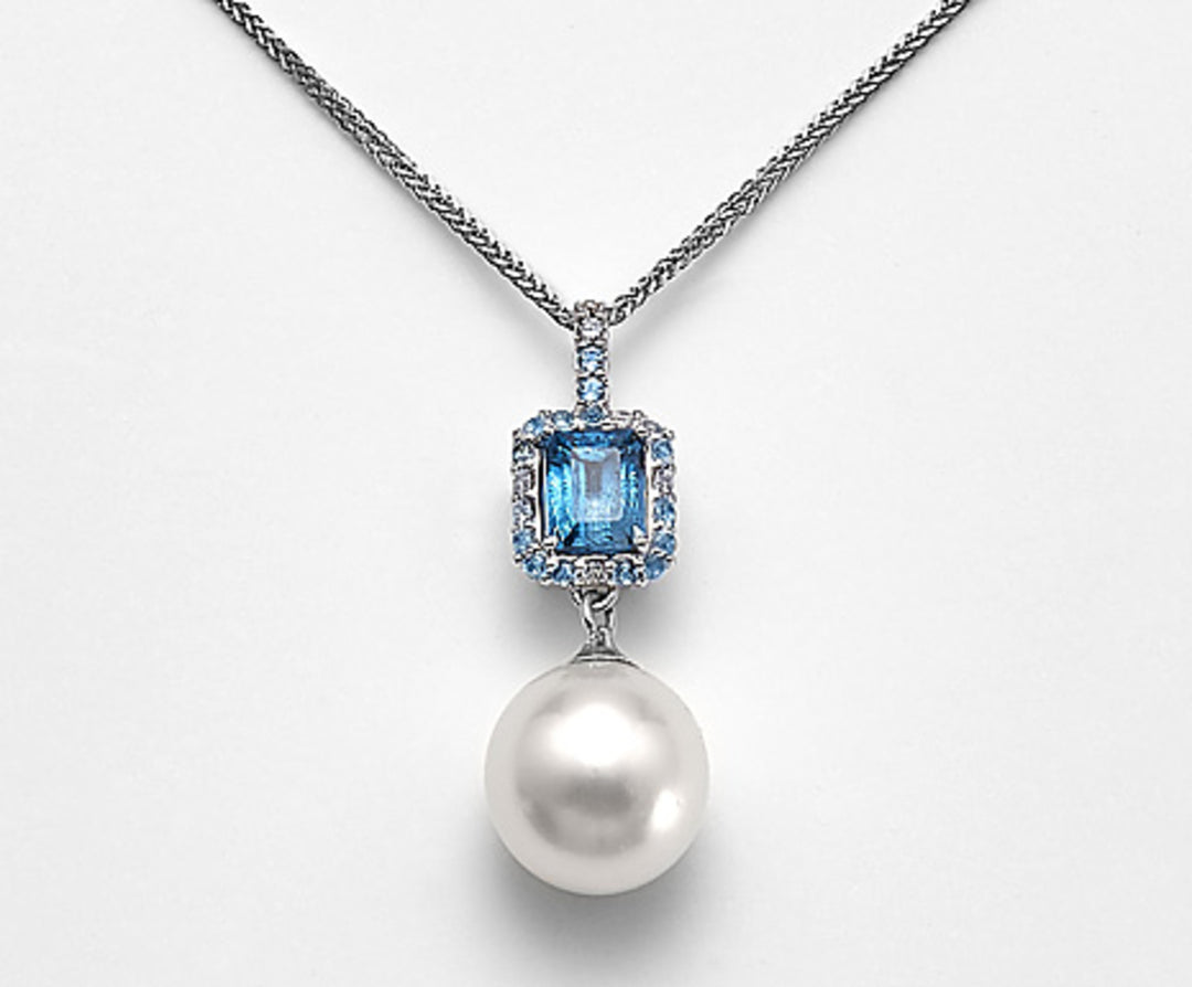 Mikiko cl 18k sspw 11/12 ct.0,06 diam, blue topaz and london t opaze MD0983O4SABI110