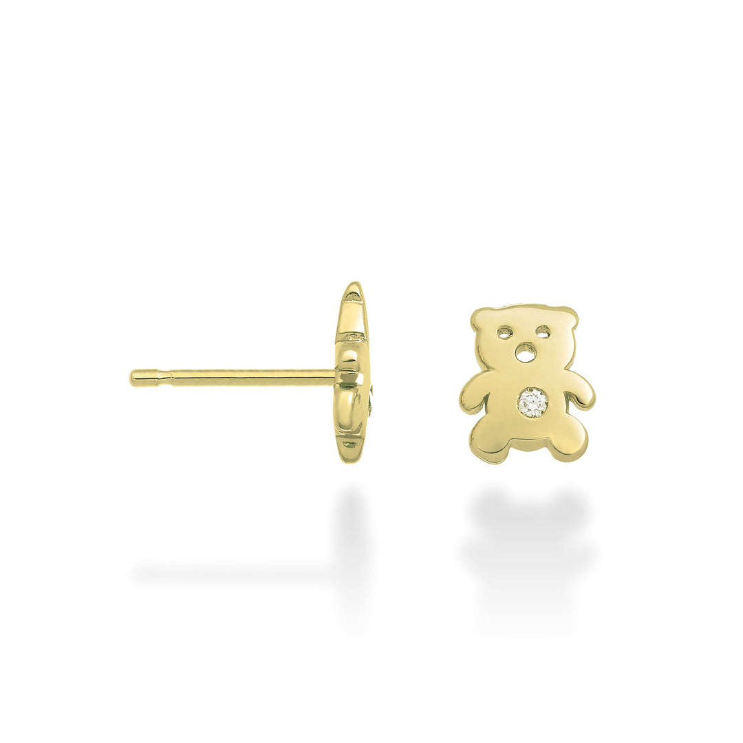 Mikiko or 18k teddy bear 0.02 ct yellow gold MO5110O1BR002