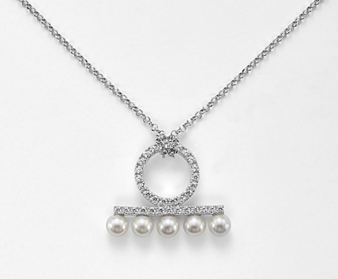 Mikiko cl ag925 fw 4,5/5 white zircons 50 cm MD7454A4FABI045