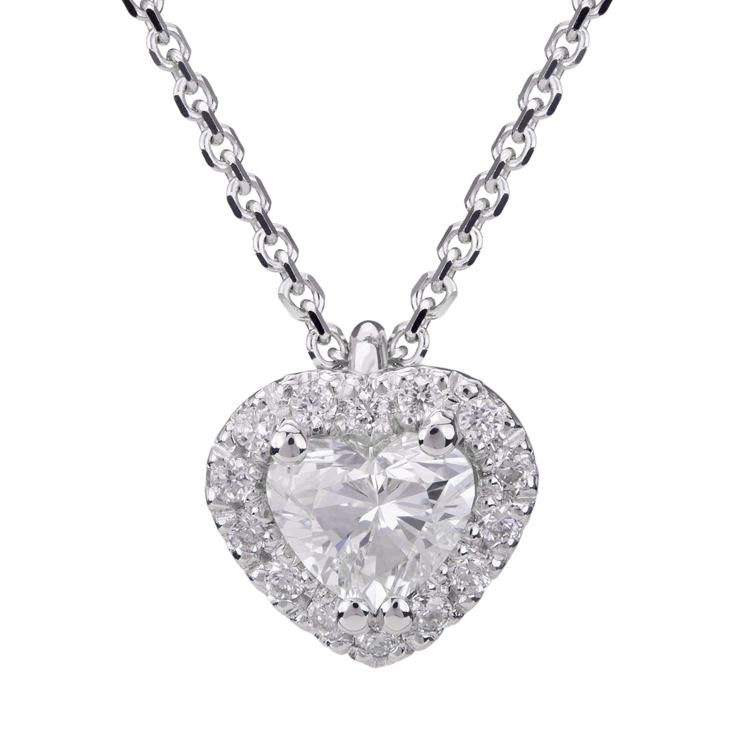 Golay necklace with pendant with contour cen 0.35 ct PCT003DI1D-18026110169