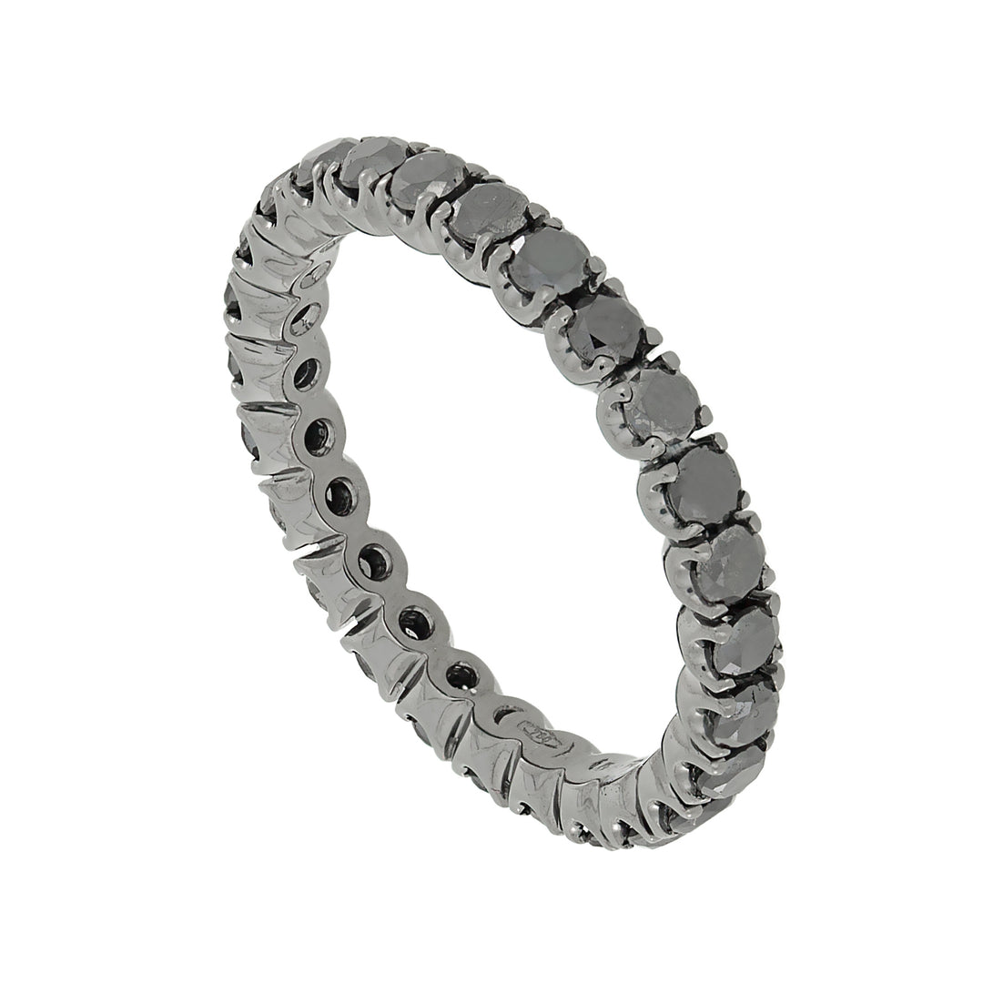 Golay ring with black diamonds 1.02 ct size 20 AFP1200N-20-24257110027