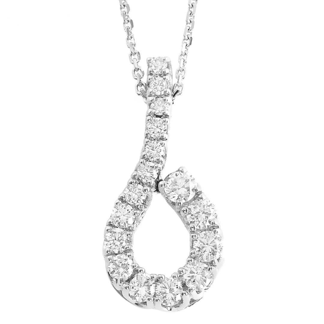 Golay necklace with teardrop pendant GAB2875-22138110039