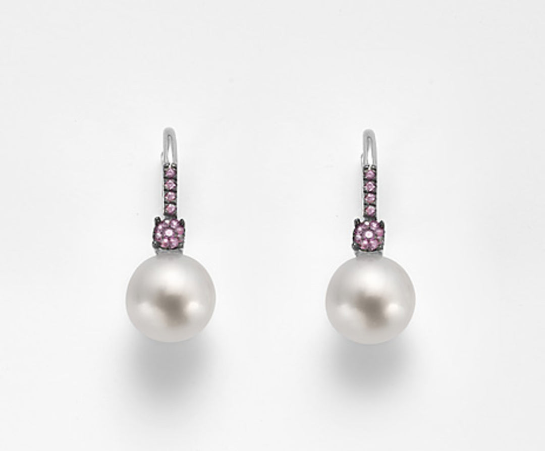 Nihama or 18k fw 10/10.5 pink sapphires 0.26 ct NO1468O7ZAFFROSA