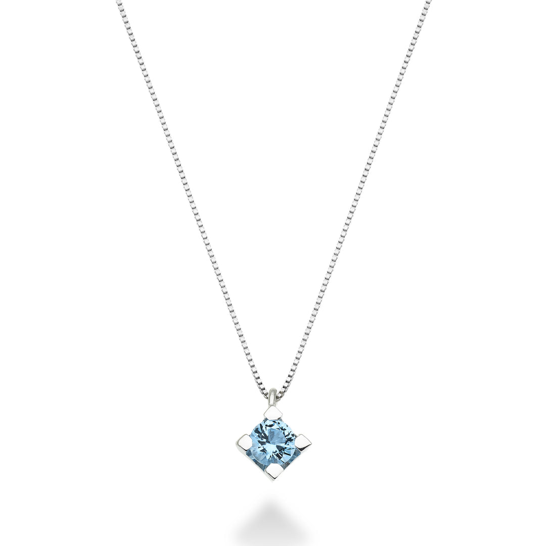Mikiko cl 18k ct.0.20 blue Swiss topaz MD5040O4TPSW