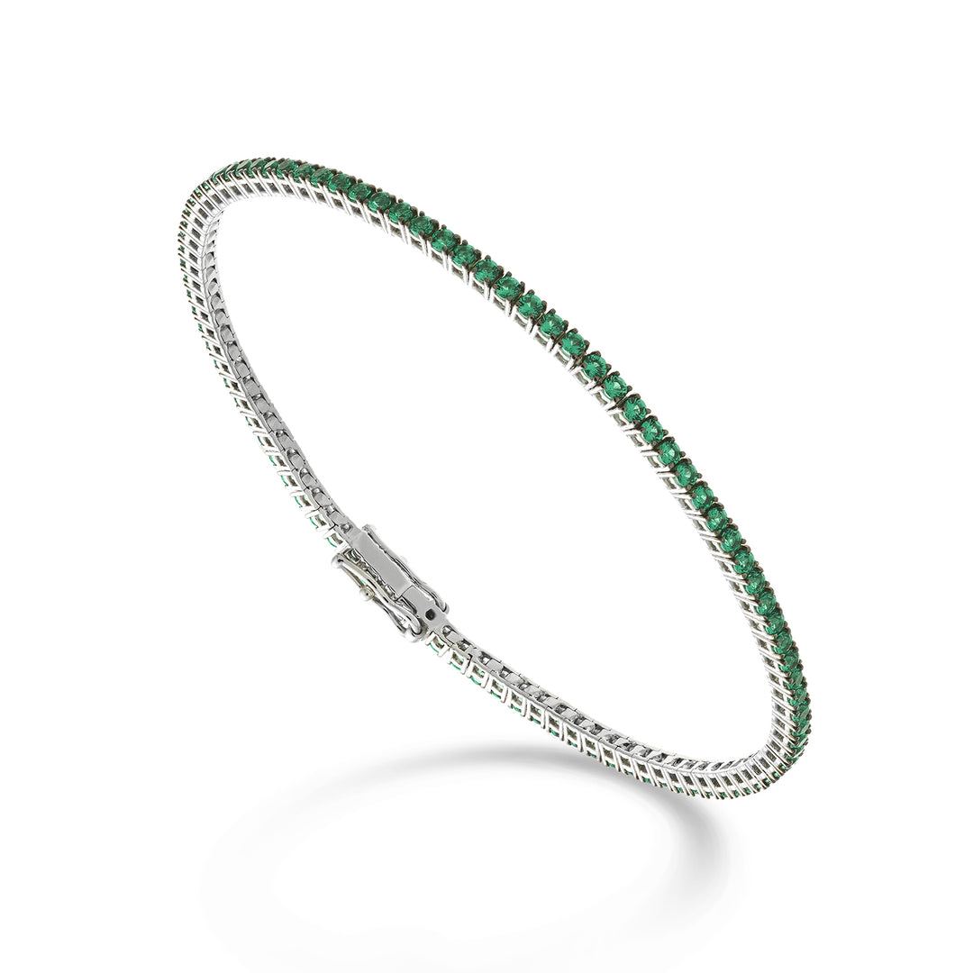 X-Diamond br 9kt emerald wire lab g.d. ct.2.00 cm.17.5 gr. 5.70 LXDBTF001R4SM