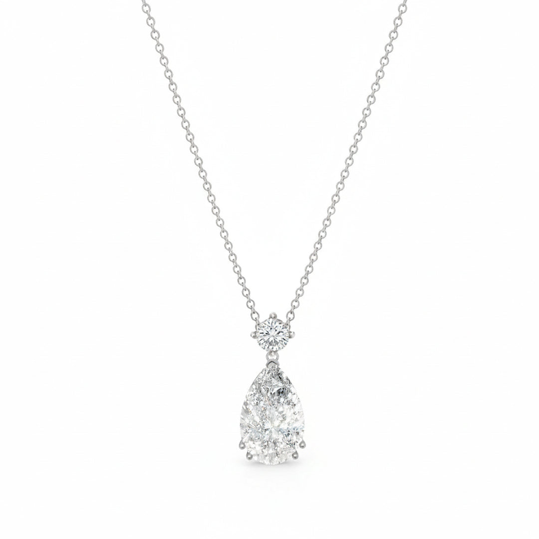X-Diamond cl 9kt lab g.d. total 1.25 ct drop ct. 1.17 d vs1 round head XXDGPU062R4GOBI125D1