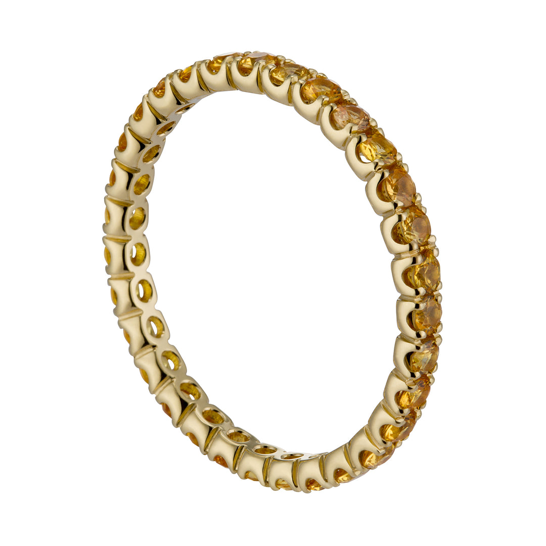 Golay ring ring with yellow sapphires AFP1200YS-18064110021