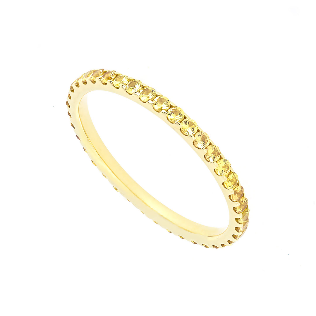 Golay yellow zaff twisted ring AIM003YS-12114110083