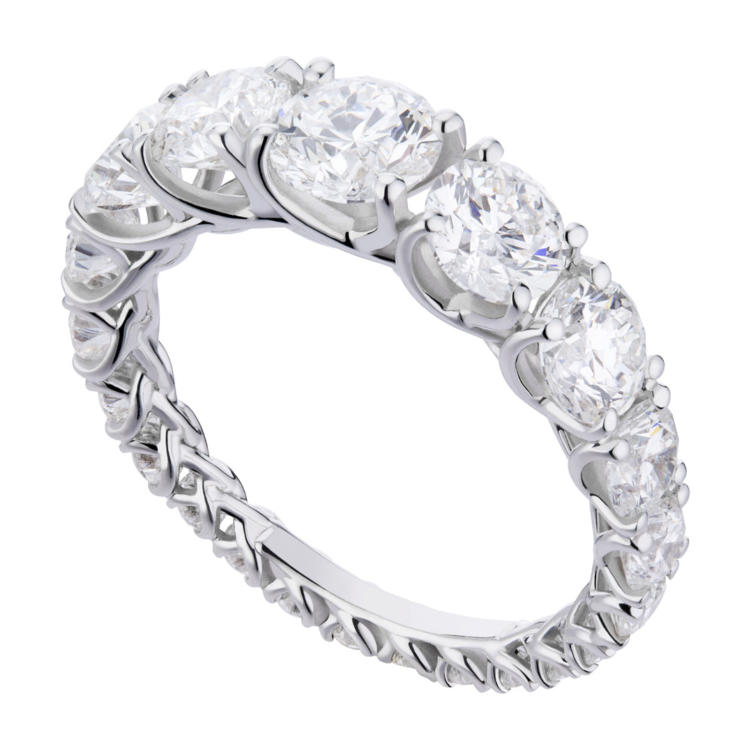 X-Diamond an 18kt lab g.d. central 1.00 total ct. 4.60 to decrement LXDABTRE1483O4