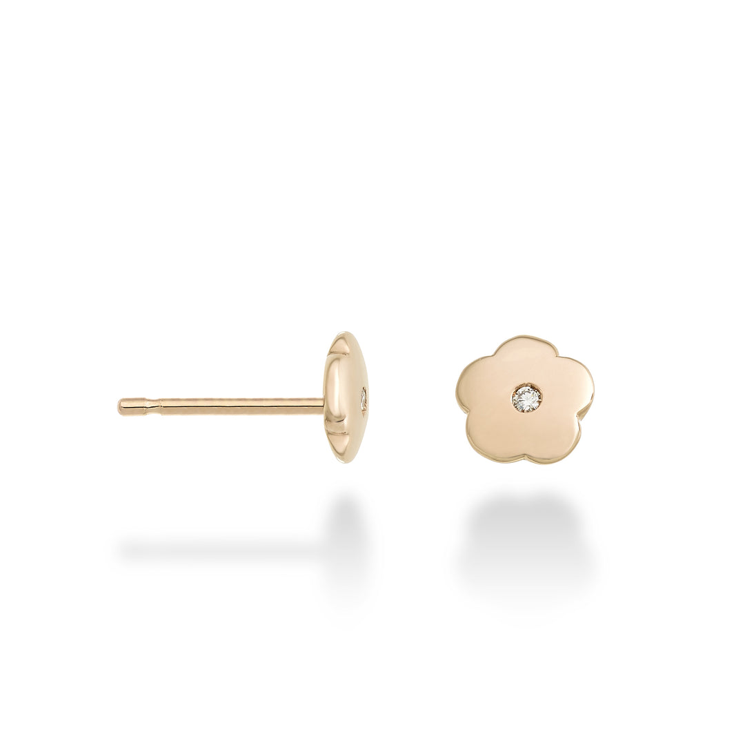 Nihama or 18k flower 0.02 ct rose gold NO5109O3BR002