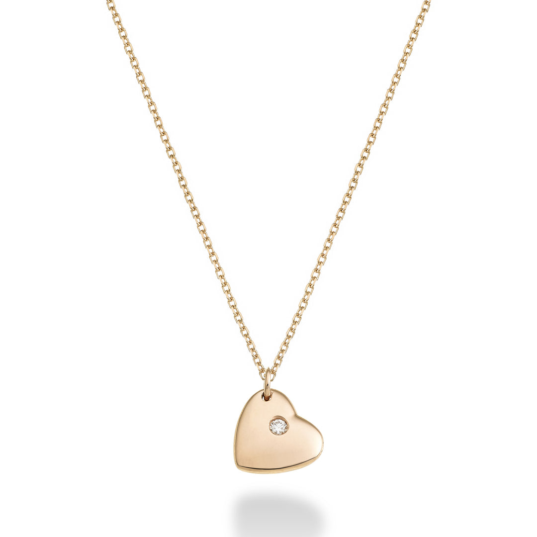 Nihama cl 18k heart 0.01 ct rose gold ND5127O3BR001
