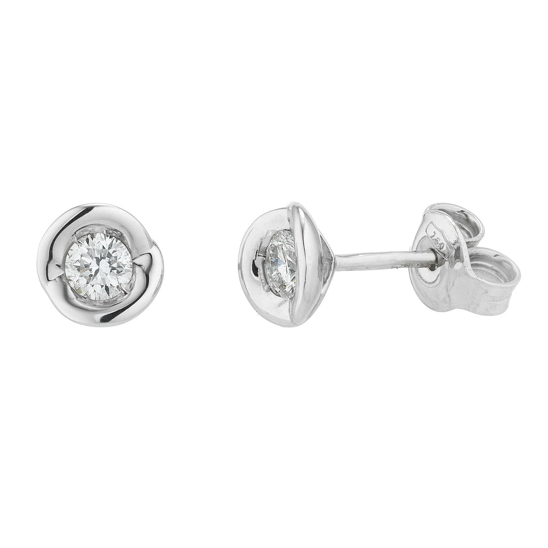 World Diamond Group calla light point earrings OIM34-17011110047