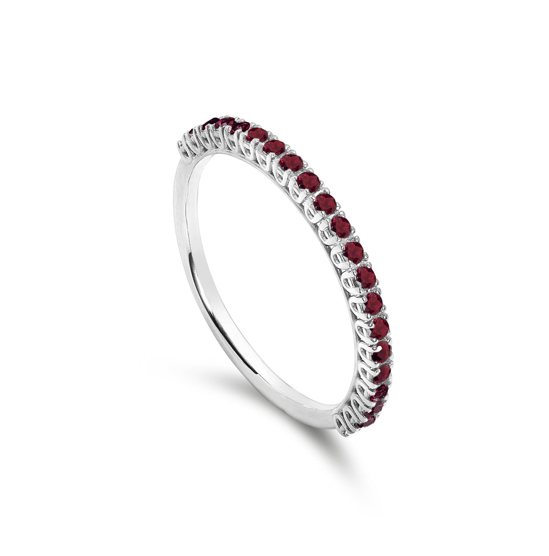 Nihama an 18k natural rubies 0.34 ct NA5088O4RBN