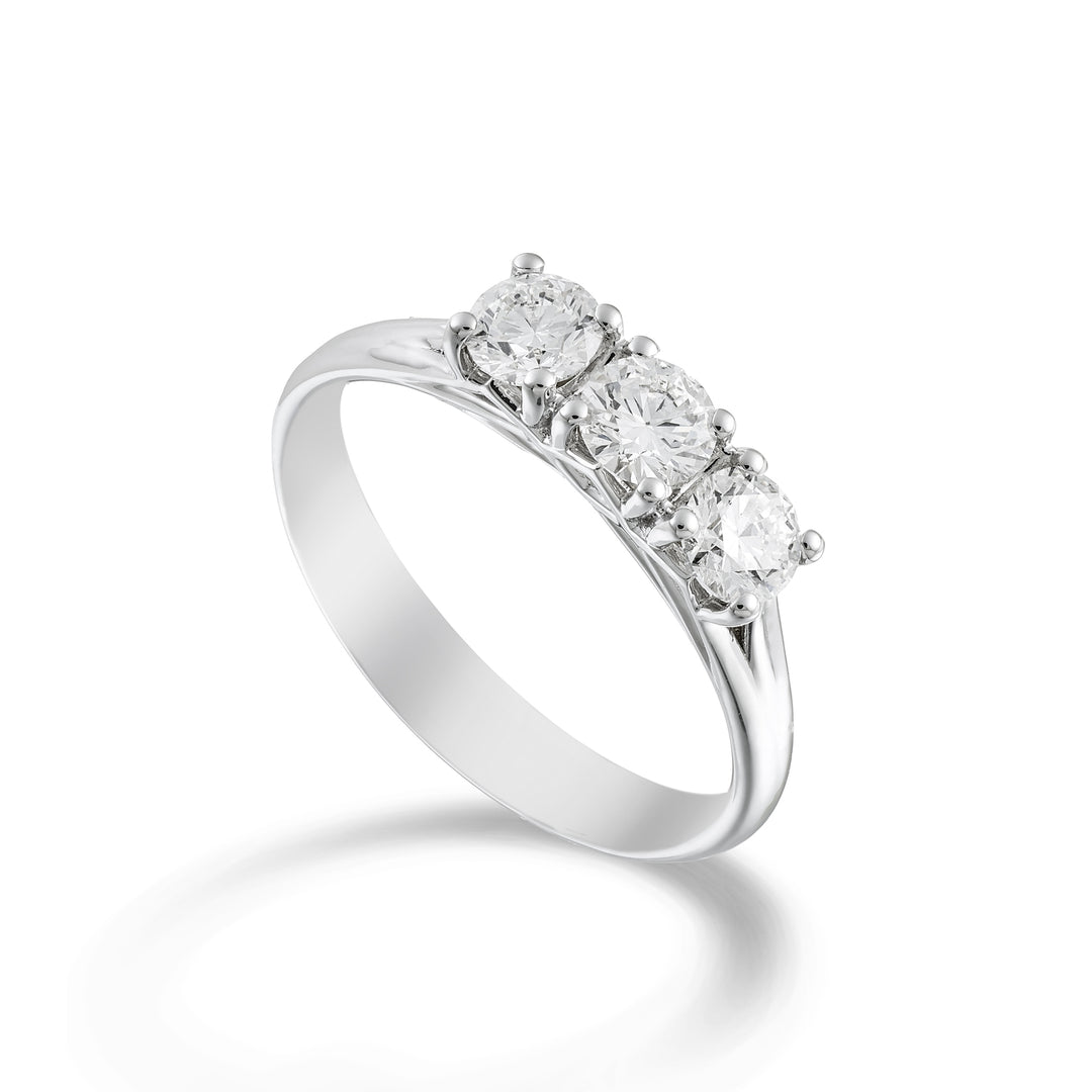 Golay linear trilogy ring 0.90 ct total ATRL400DI090-24143110121