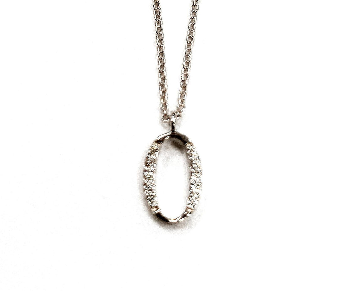 Golay cl 18k letter o big diam. 0.07 ct white gold GDGFOO4