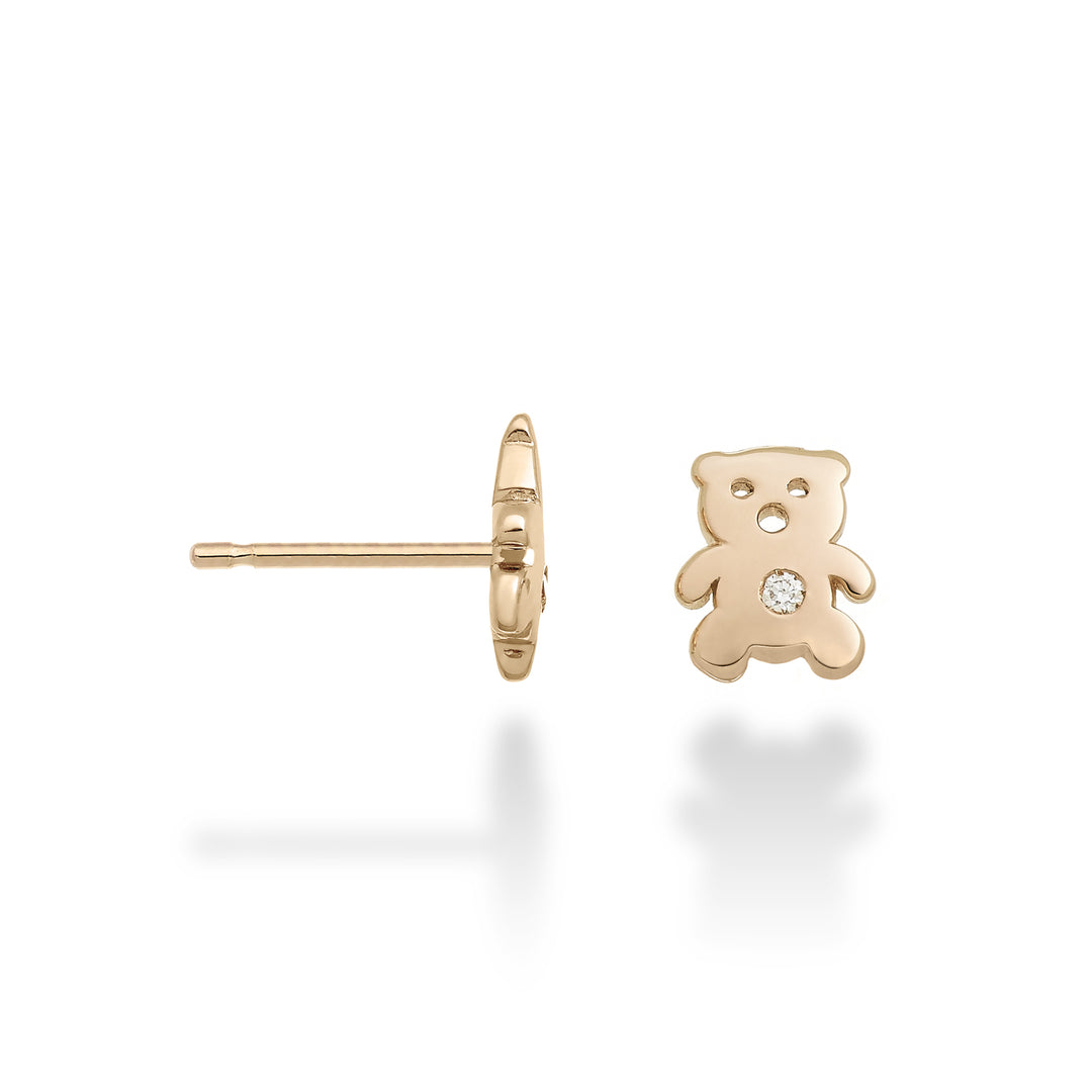 Mikiko or 18k teddy bear 0.02 ct rose gold MO5110O3BR002
