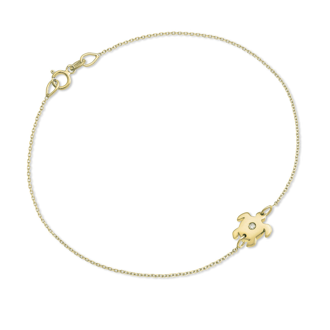 Mikiko br 18k tortoiseshell 0.01 ct yellow gold MB5043O1BR001