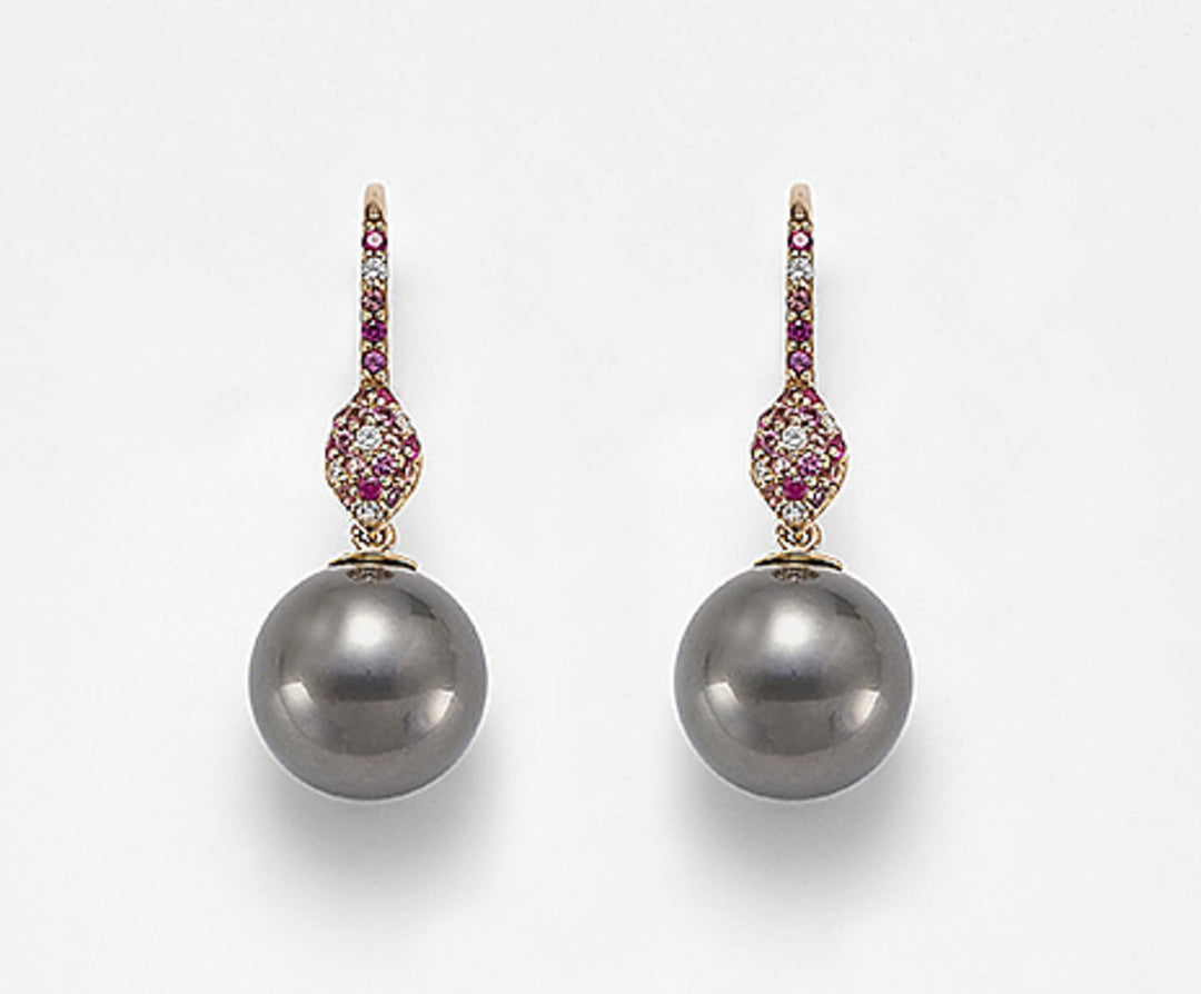 Nihama or 18k sspw 11/12 ct.0.10 rubies ct.0.18 tourmaline ct.0.16 rhodolite ct.0.16 NO1431O3SANE110