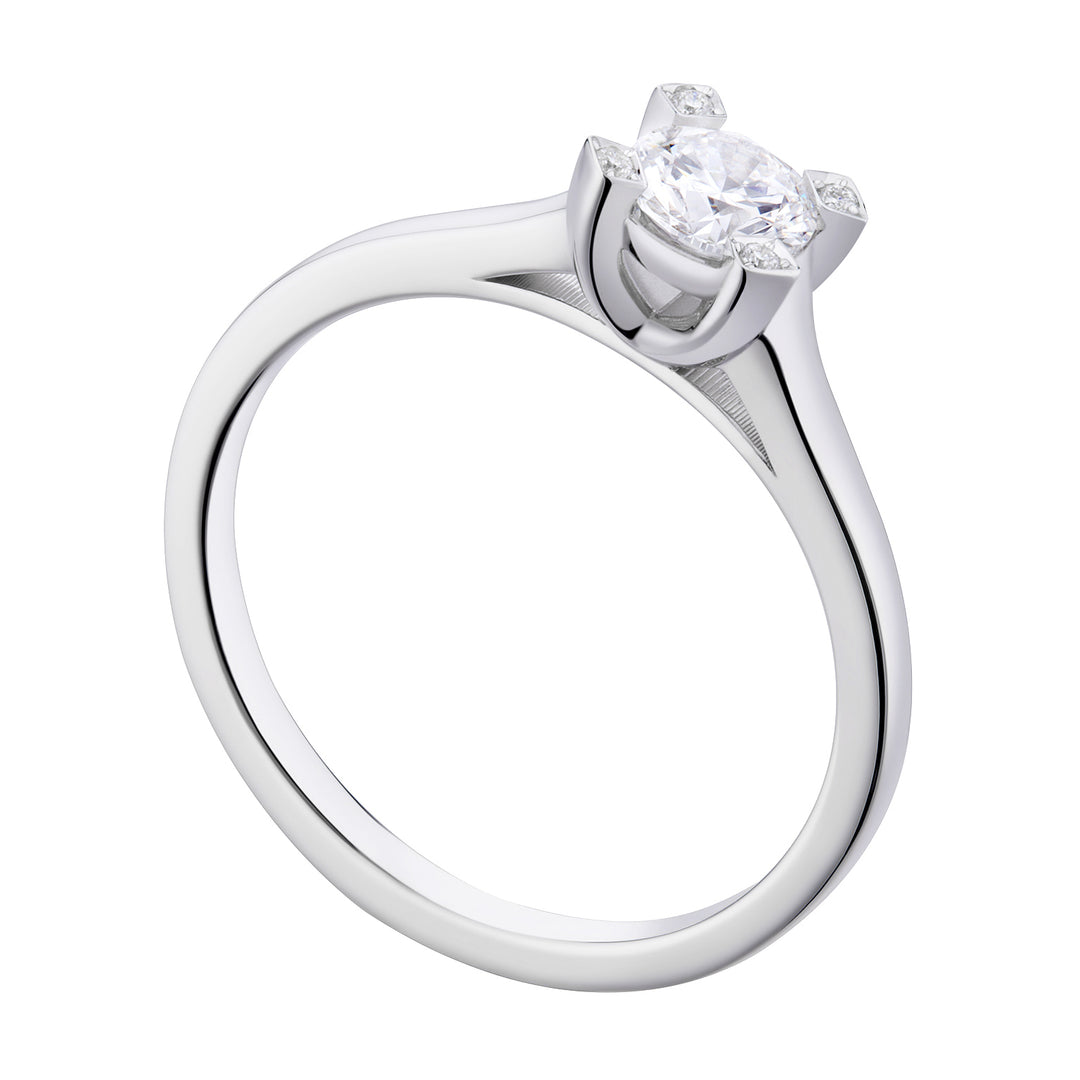 World Diamond Group fm ring griffe incas. g. smooth ct. 0.42-0.51 ASLFM006BDI5-19077110047