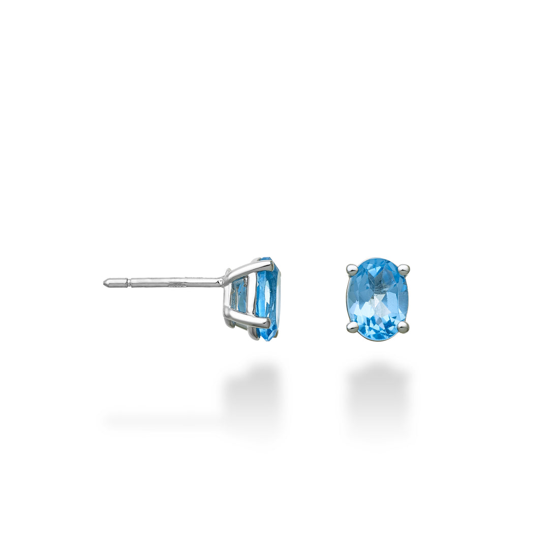 Mikiko or 18k oval Swiss topaz 7x5 ct.2,20 MO5121O4TPAZ