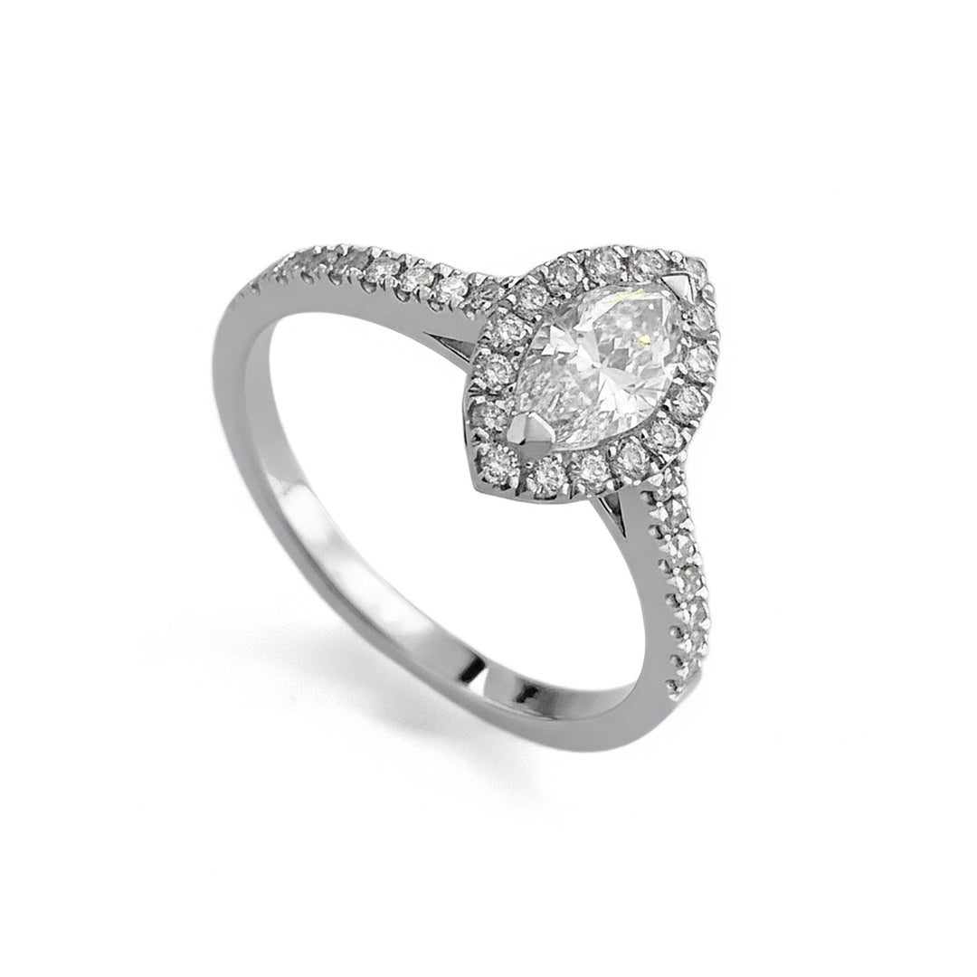 Golay central ring. marquise 0.75ct contour diamonds ASLMQ001DI1-26142110220