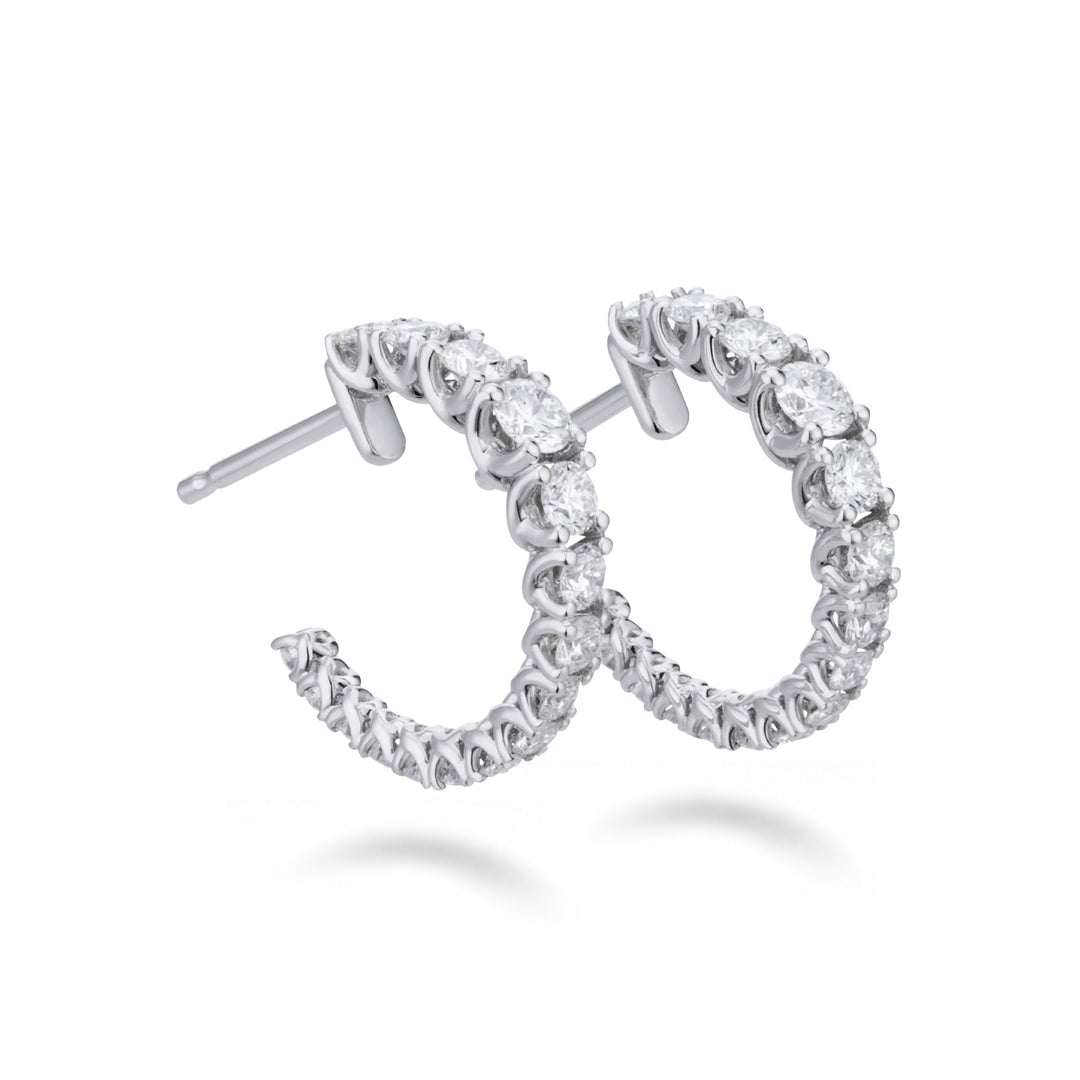 Golay grace small scalar hoop earrings OBTRES003-22138110040