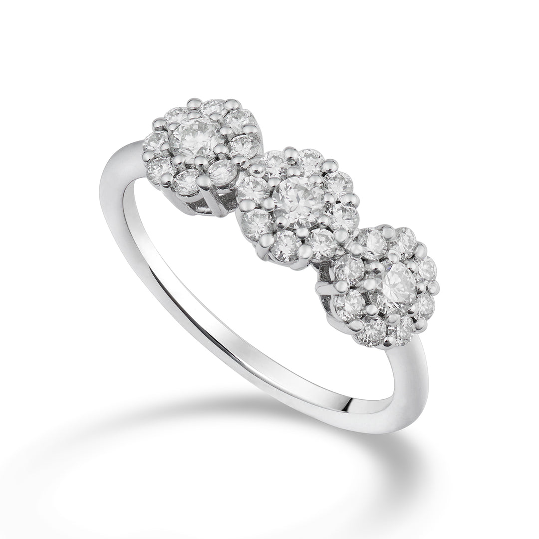 Mikiko an 18k trilogy ct. total 0.65 size 3 MA5133TRO4BR065