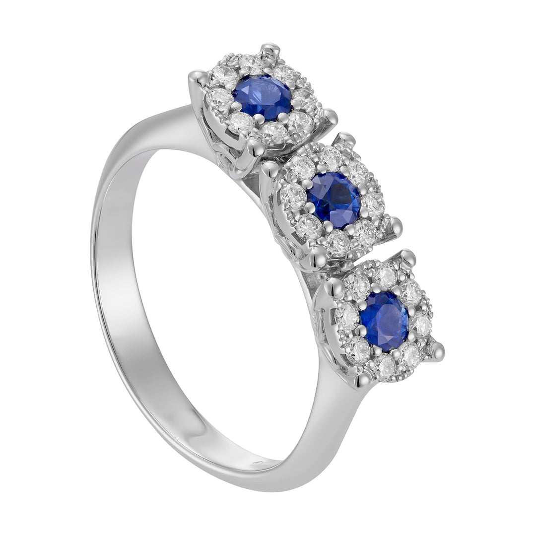 Nihama an 18k sapphire no. 0.40 ct diam. 0.29 ct NAGICETR01DIZBO4