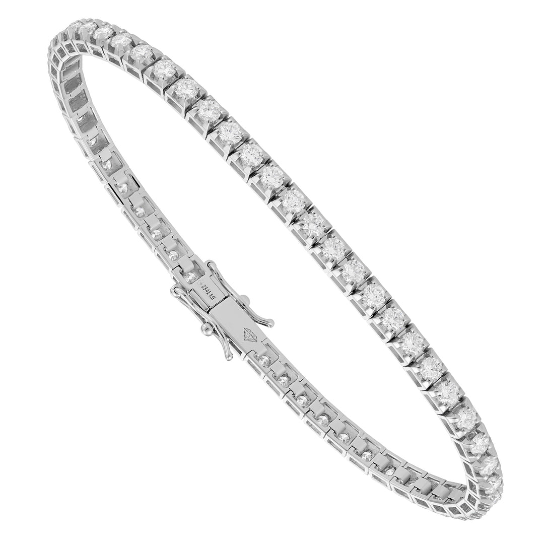 World Diamond Group d.bianchi pyramid tennis bracelet ct 1.40 cm17.5 BTP590DI002-175-25022110162