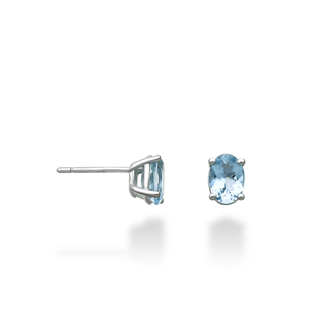 Mikiko or 18k oval aquamarine 7x5 ct.1,00 MO5121O4AM
