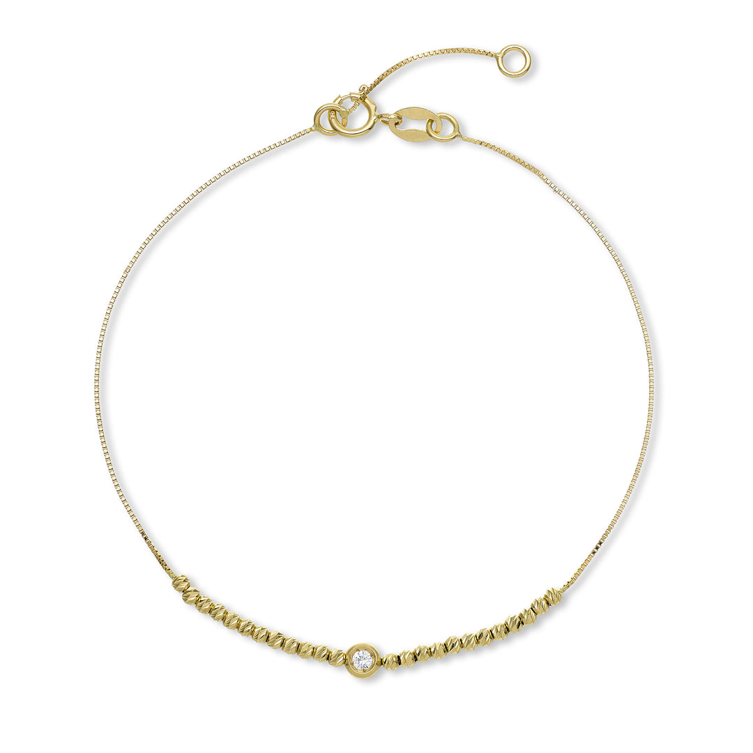 Mikiko br 18k ct.0.03 - mirrored - MB5038O1BR003