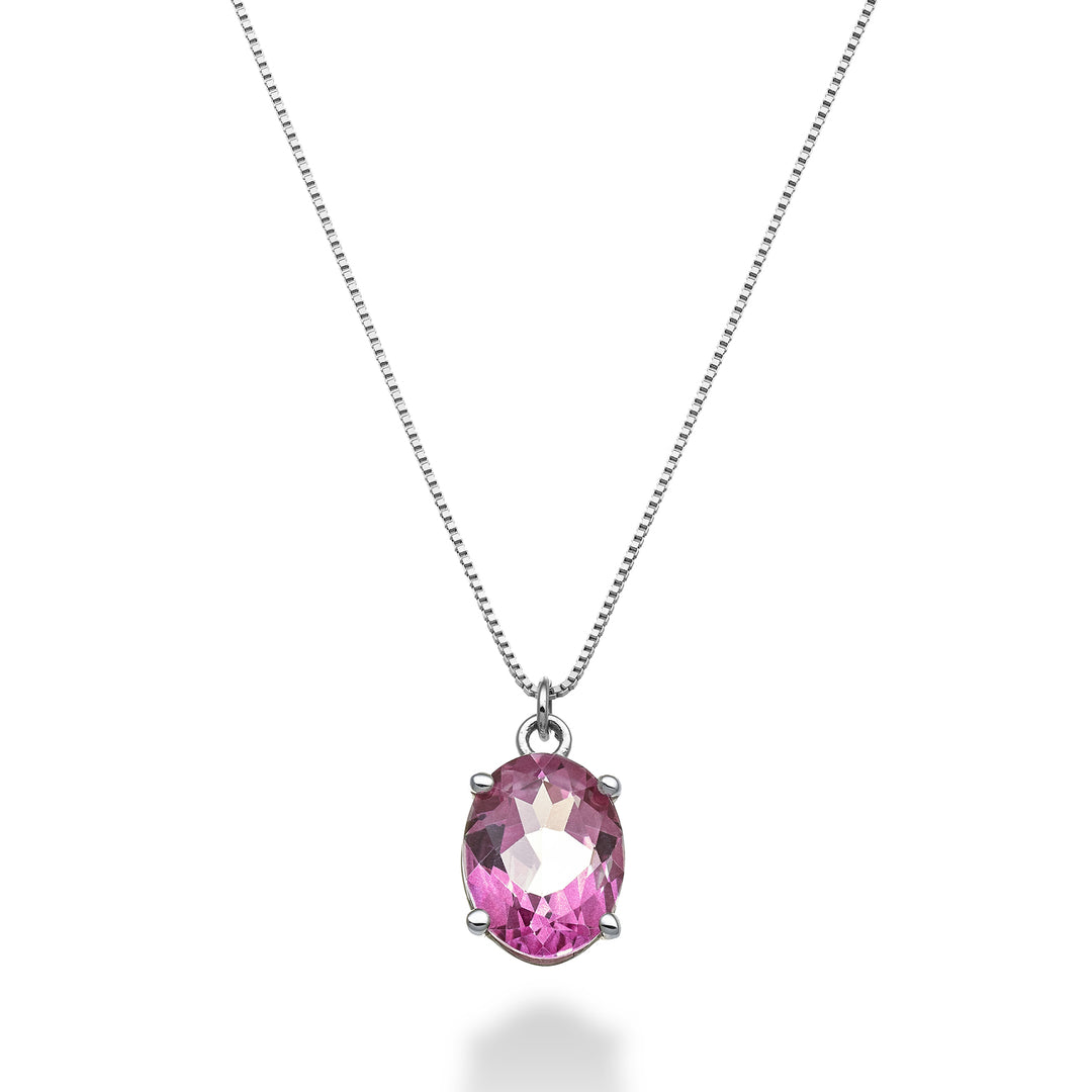 Mikiko cl 18k oval pink topaz 9x7 ct.2,10 MD5143O4TPPK