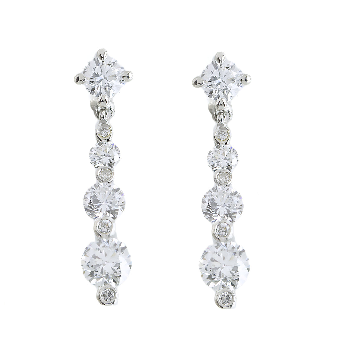 Golay scalar trilogy earring ct. 1.18 ONE3151-21166110137