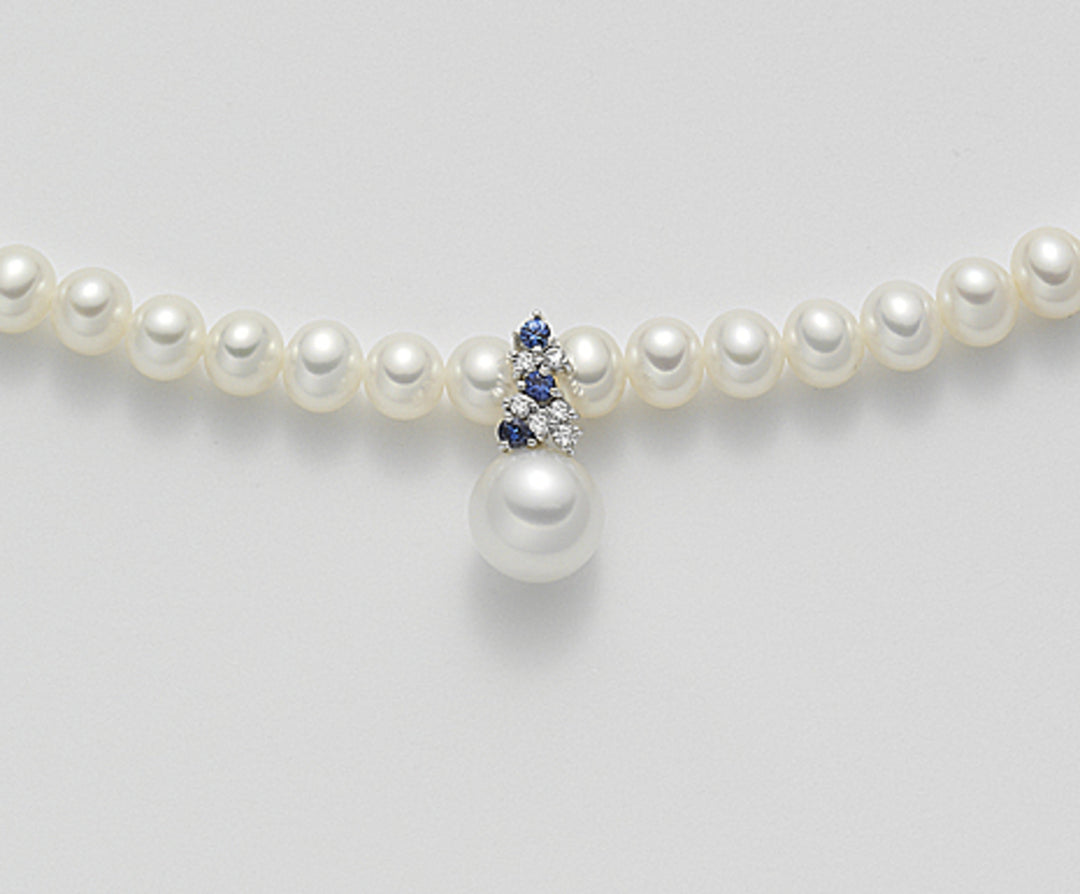 Mikiko cl 18k fw 5/5.5 ct.0.08sapphires 0.15 ct MC1263O4FBBI050