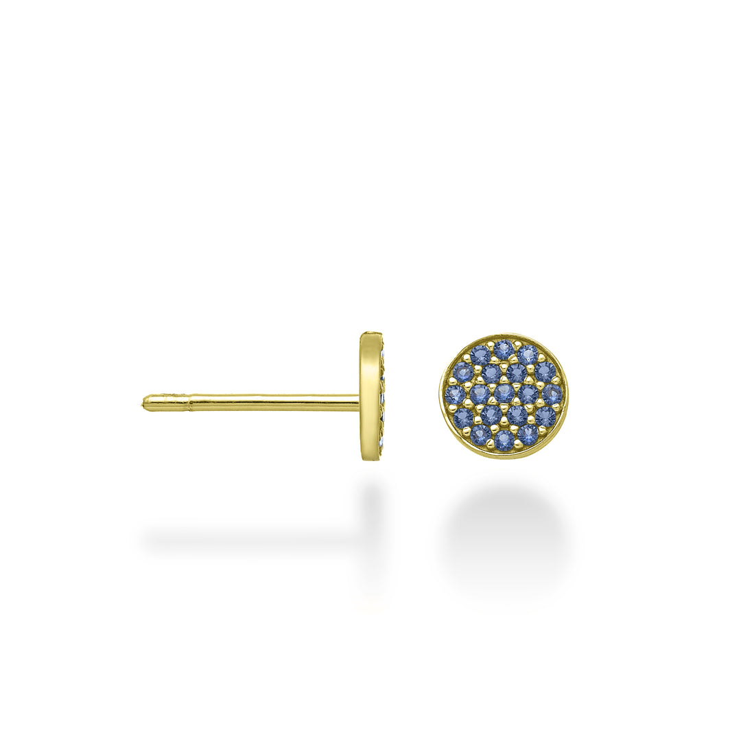 Mikiko or 18k round sapphires 0.28 ct yellow gold MO5147O1ZFR