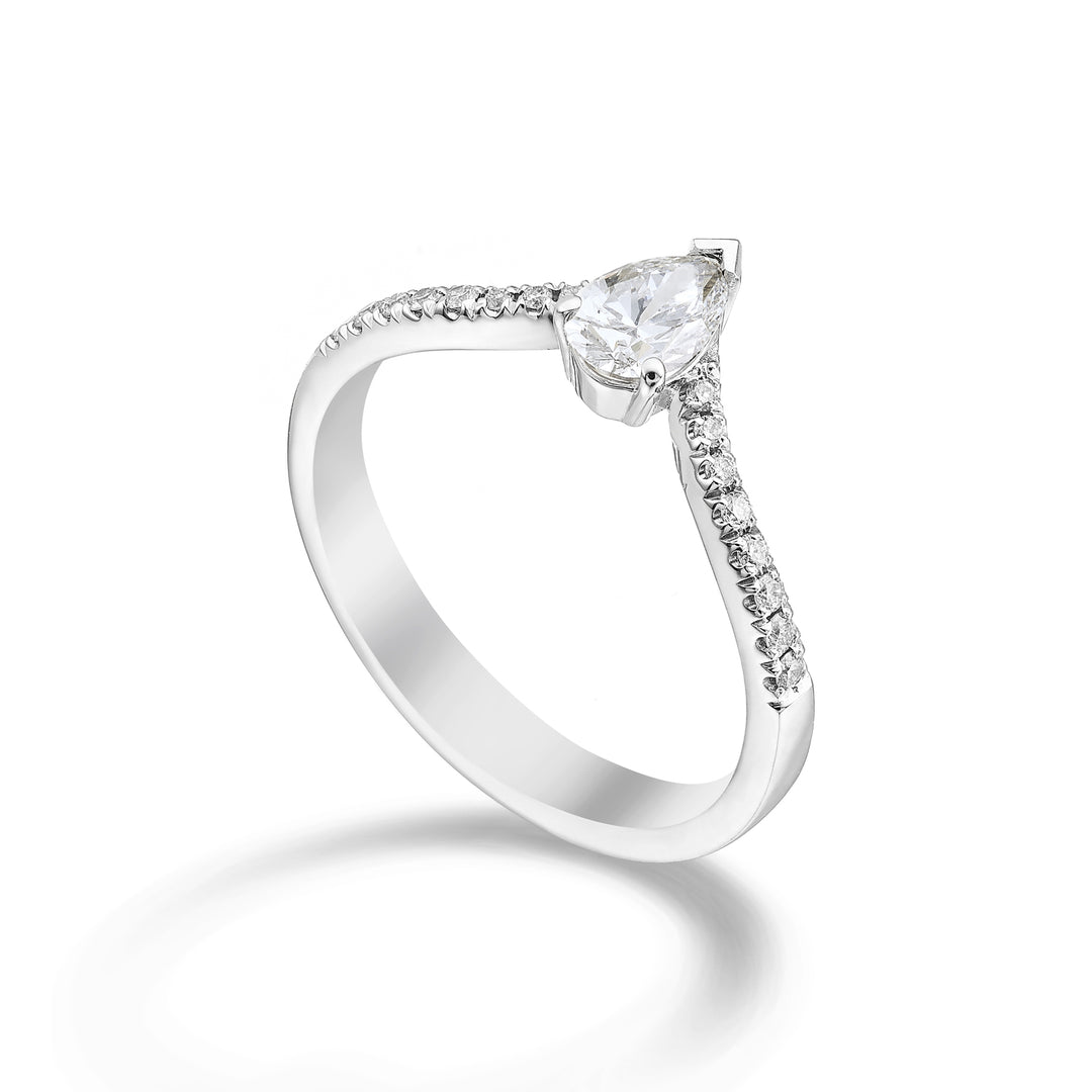 Golay ring usual diam drop shank inc. cen. 0.30ct ASLCPS003DI30-23348110055