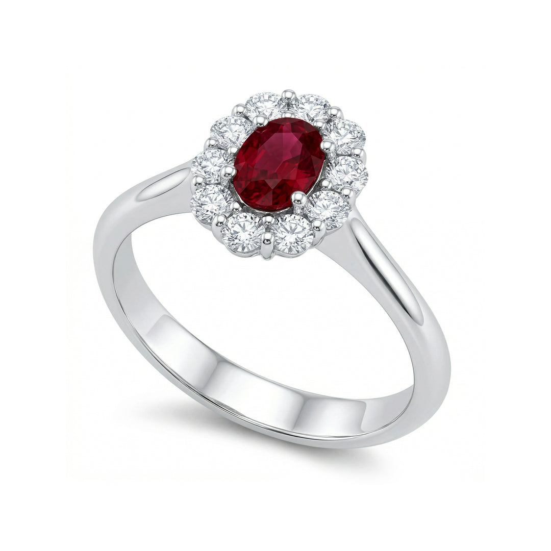 Golay 5x4 oval ruby ring and diamonds ACL041DIRU-25143110220
