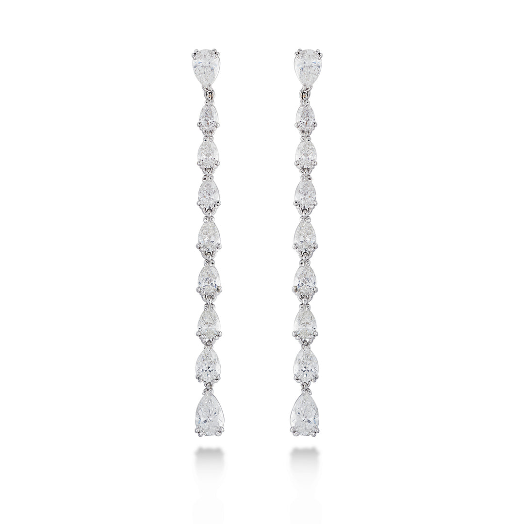 World Diamond Group scalar drop earrings diam ct. 4.40 OGOC07DI2-23020110025