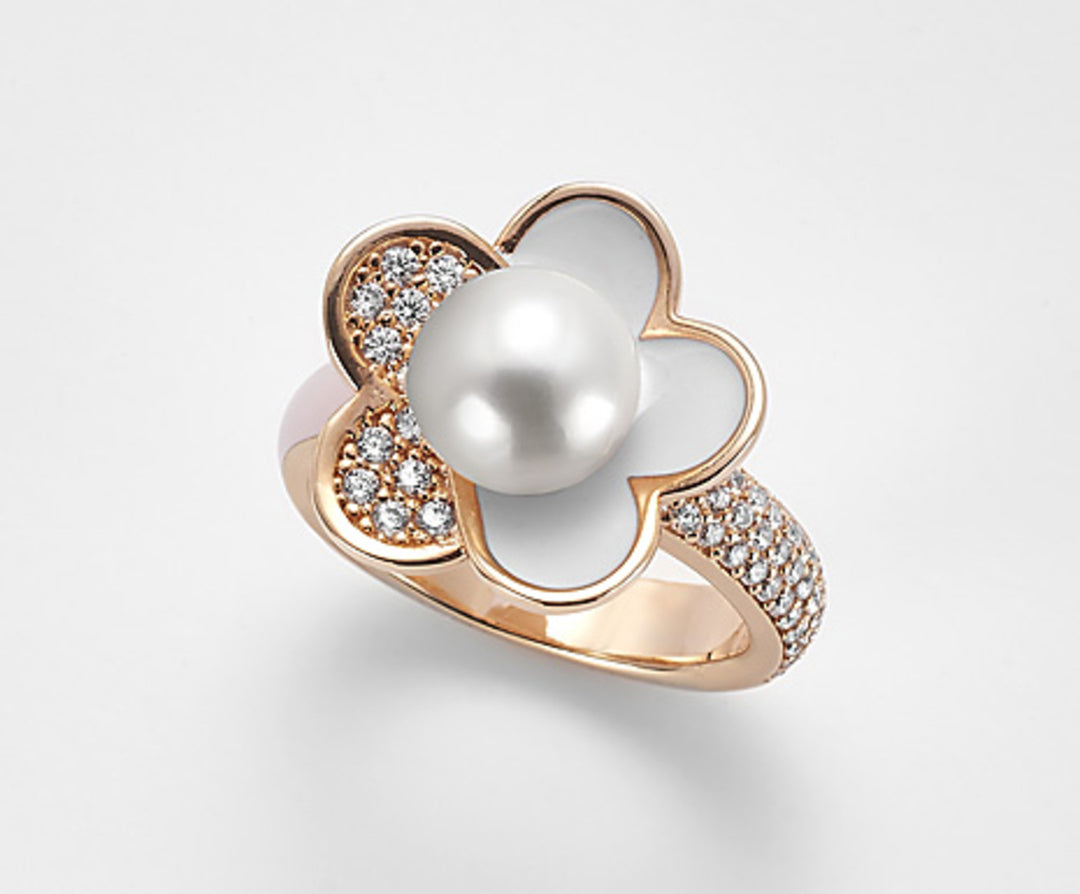 Mikiko an ag925 fw bot 8,5/9 gem swarovski white enamel MA7156A3BIANCO0