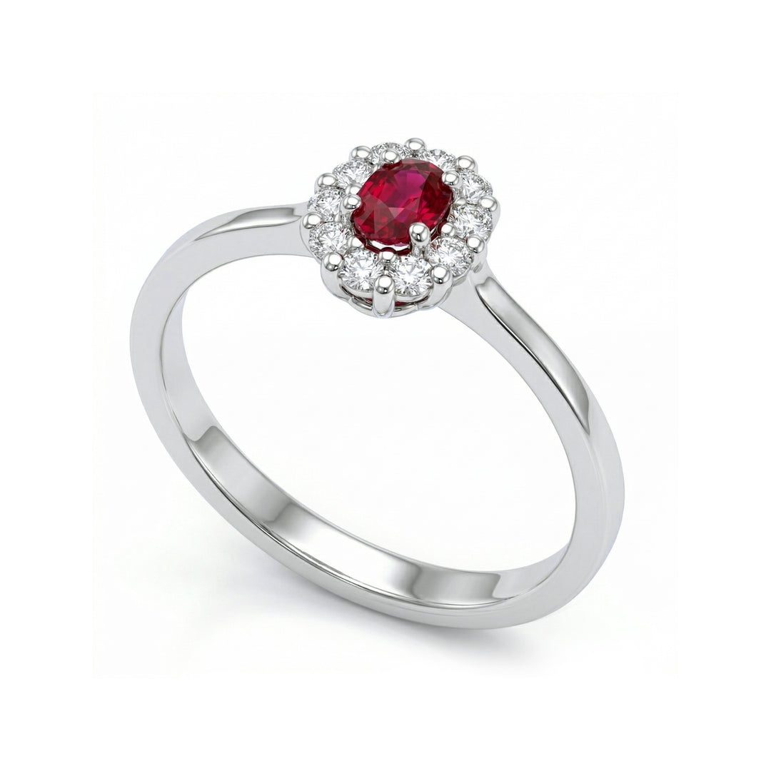 Golay 4x3 oval ruby ring and diamonds ACL040DIRU-25143110212